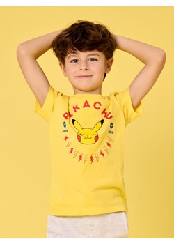 Sinsay - Bawełniana koszulka z krótkim rękawem Pokémon - żółty ze sklepu Sinsay w kategorii T-shirty chłopięce - zdjęcie 187943055
