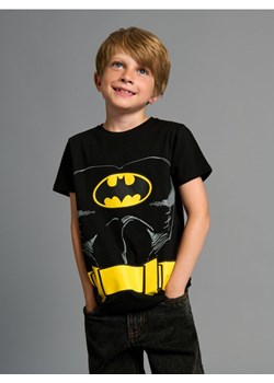 Sinsay - Bawełniana koszulka z krótkim rękawem Batman - czarny ze sklepu Sinsay w kategorii T-shirty chłopięce - zdjęcie 187943089