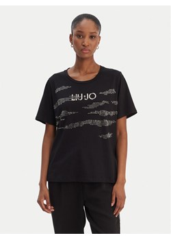 Liu Jo Sport T-Shirt TA6265 JS923 Czarny Regular Fit ze sklepu MODIVO w kategorii Bluzki damskie - zdjęcie 187943356