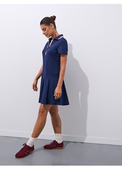 Mohito - Sukienka mini z kołnierzykiem polo - granatowy ze sklepu Mohito w kategorii Sukienki - zdjęcie 187943579