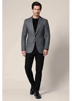 Marynarka Wełniana Szara Tenda ze sklepu Lancerto S.A. w kategorii Marynarki męskie - zdjęcie 187943779