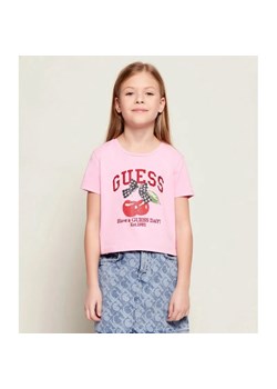 Guess T-shirt | Cropped Fit ze sklepu Gomez Fashion Store w kategorii Bluzki dziewczęce - zdjęcie 187944056