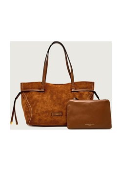 GIANNI CHIARINI Shopperka + saszetka VIOLETTE | zamsz ze sklepu Gomez Fashion Store w kategorii Torby Shopper bag - zdjęcie 187944077