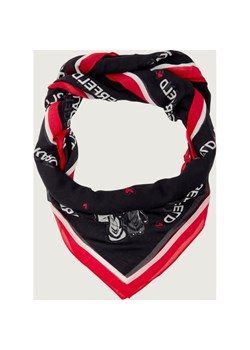 Karl Lagerfeld Chusta ikon valentine | z dodatkiem jedwabiu ze sklepu Gomez Fashion Store w kategorii Szaliki i chusty damskie - zdjęcie 187944139