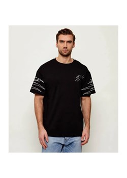 Plein Sport T-shirt Outline Scratch | Loose fit ze sklepu Gomez Fashion Store w kategorii T-shirty męskie - zdjęcie 187944185