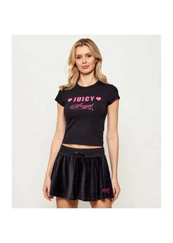 Juicy Couture T-shirt ANGEL | Cropped Fit ze sklepu Gomez Fashion Store w kategorii Bluzki damskie - zdjęcie 187944315