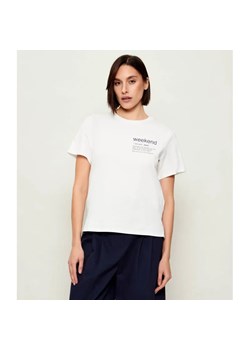 Weekend MaxMara T-shirt WKDTENUE | Relaxed fit ze sklepu Gomez Fashion Store w kategorii Bluzki damskie - zdjęcie 187944355