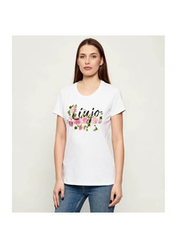 Liu Jo T-shirt | Regular Fit ze sklepu Gomez Fashion Store w kategorii Bluzki damskie - zdjęcie 187944367