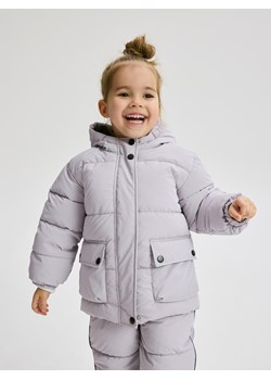 Reserved - Gumowana kurtka z kapturem - lawendowy ze sklepu Reserved w kategorii Kurtki dziewczęce - zdjęcie 187947648