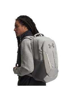 Plecak treningowy uniseks Under Armour UA Hustle 6.0 Backpack - szary ze sklepu Sportstylestory.com w kategorii Plecaki - zdjęcie 187948179