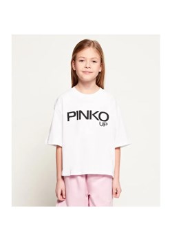 Pinko UP T-shirt JERSEY | Cropped Fit ze sklepu Gomez Fashion Store w kategorii Bluzki dziewczęce - zdjęcie 187948626