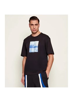 Hugo Blue T-shirt Nierofix | Regular Fit ze sklepu Gomez Fashion Store w kategorii T-shirty męskie - zdjęcie 187948638