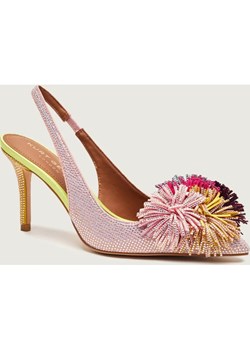 Kurt Geiger Szpilki POM POM SLING | zamsz ze sklepu Gomez Fashion Store w kategorii Czółenka - zdjęcie 187949396