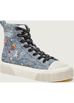 Marc Jacobs Jeansowe trampki THE HIGH TOP ze sklepu Gomez Fashion Store w kategorii Trampki damskie - zdjęcie 187949439