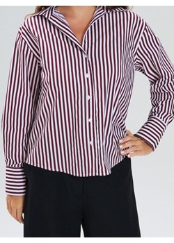 Sinsay - Koszula w paski - bordowy ze sklepu Sinsay w kategorii Koszule damskie - zdjęcie 187950527