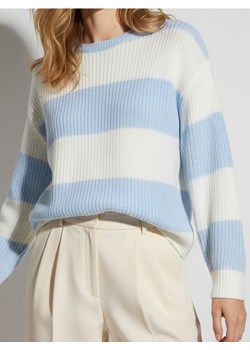 Sinsay - Sweter w paski - błękitny ze sklepu Sinsay w kategorii Swetry damskie - zdjęcie 187950539