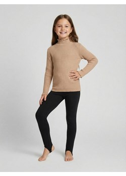 Sinsay - Legginsy z zapiętkiem - czarny ze sklepu Sinsay w kategorii Spodnie dziewczęce - zdjęcie 187950579