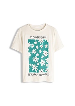 GATE Bawełniana koszulka z nadrukiem 34 ze sklepu gateshop w kategorii Bluzki damskie - zdjęcie 187950609