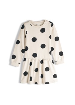 GATE Dresowa sukienka w kropki 3Y ze sklepu gateshop w kategorii Sukienki dziewczęce - zdjęcie 187950619