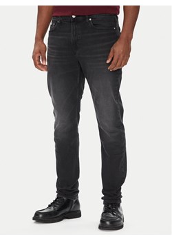 Calvin Klein Jeans Jeansy LV04RB754G Czarny Slim Taper Fit ze sklepu MODIVO w kategorii Jeansy męskie - zdjęcie 187950818