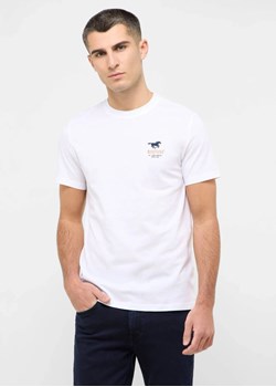 Męski T-Shirt Mustang Style Austin Bright White 1016494 2007 ze sklepu YouNeedit.pl w kategorii T-shirty męskie - zdjęcie 187951858