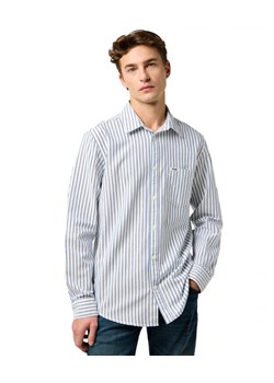 MESKA KOSZULA WRANGLER 1 PKT SHIRT BLUE OXFORD 112372981 ze sklepu YouNeedit.pl w kategorii Koszule męskie - zdjęcie 187951917