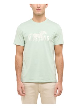 Męski T-Shirt Mustang Style Austin Frosty Green 1016492 6180 ze sklepu YouNeedit.pl w kategorii T-shirty męskie - zdjęcie 187951946