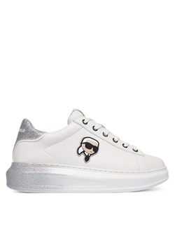 Sneakersy KARL LAGERFELD Kapri KL62530F Biały ze sklepu eobuwie.pl w kategorii Buty sportowe damskie - zdjęcie 187952467