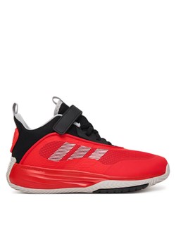 Sneakersy adidas Ownthegame 3.0 K JS2182 Czerwony ze sklepu eobuwie.pl w kategorii Buty sportowe dziecięce - zdjęcie 187952509
