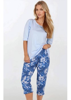 Piżama damska dwuczęściowa Lagoon Escape, Kolor niebieski, Rozmiar S, Momenti per me ze sklepu Primodo w kategorii Piżamy damskie - zdjęcie 187953579