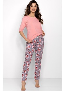Piżama damska długie spodnie Only You, Kolor różowo-szary, Rozmiar S, Momenti per me ze sklepu Primodo w kategorii Piżamy damskie - zdjęcie 187953598
