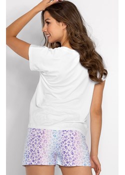 Dwuczęściowa piżama damska Vegas, Kolor biało-fioletowy, Rozmiar S, Momenti per me ze sklepu Primodo w kategorii Piżamy damskie - zdjęcie 187953619