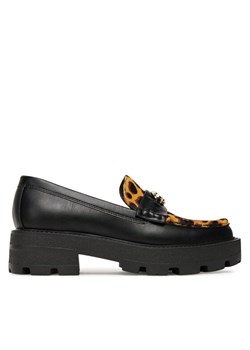 Guess Loafersy FLTYK2 LEP14 Czarny ze sklepu MODIVO w kategorii Lordsy damskie - zdjęcie 187954588