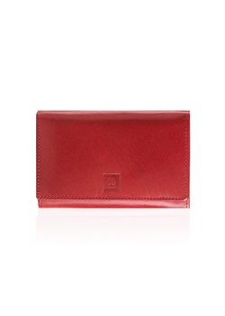 czerwony portfel skórzany damski KLASYCZNY rozkładany ze sklepu Słoń Torbalski w kategorii Portfele damskie - zdjęcie 187954705