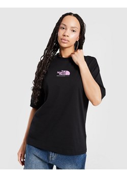 THE NORTH FACE T-SHIRT GLOBE GRPH BF T BLK/PNK ze sklepu JD Sports  w kategorii Bluzki damskie - zdjęcie 187954786