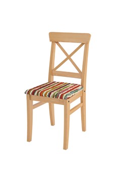 Pokrowiec na krzesło Ingolf z tapicerowanym siedziskiem ze sklepu dekoria.pl w kategorii Pokrowce na kanapy i fotele - zdjęcie 187954916