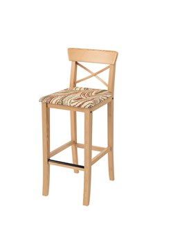 Pokrowiec na krzesło barowe Ingolf z tapicerowanym siedziskiem ze sklepu dekoria.pl w kategorii Pokrowce na kanapy i fotele - zdjęcie 187955057