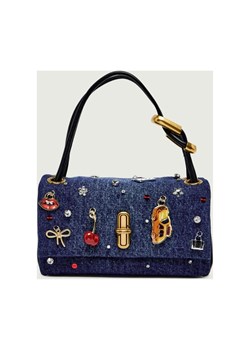 Marc Jacobs Jeansowa torebka na ramię THE MINI DUAL TOP HANDLE ze sklepu Gomez Fashion Store w kategorii Kopertówki - zdjęcie 187955196