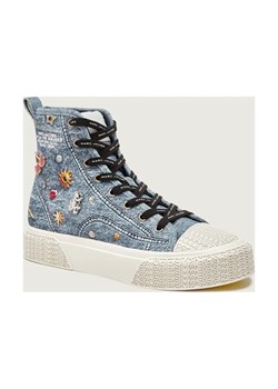 Marc Jacobs Jeansowe trampki THE HIGH TOP ze sklepu Gomez Fashion Store w kategorii Trampki damskie - zdjęcie 187955199