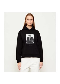 Karl Lagerfeld Bluza portrait | Regular Fit ze sklepu Gomez Fashion Store w kategorii Bluzy damskie - zdjęcie 187955267