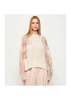 Marc Cain Wełniany sweter | Relaxed fit ze sklepu Gomez Fashion Store w kategorii Swetry damskie - zdjęcie 187955347