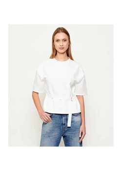 Patrizia Pepe Bluzka | Relaxed fit ze sklepu Gomez Fashion Store w kategorii Bluzki damskie - zdjęcie 187955427