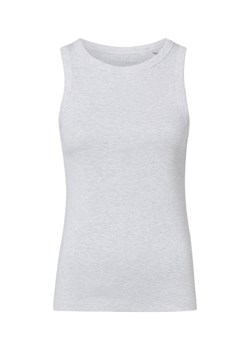 Marie Lund Top damski Kobiety Bawełna jasny szary marmurkowy ze sklepu vangraaf w kategorii Bluzki damskie - zdjęcie 187957289