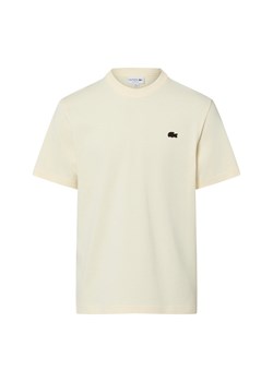 Lacoste Koszulka męska Mężczyźni Bawełna piaskowy nadruk ze sklepu vangraaf w kategorii T-shirty męskie - zdjęcie 187957295