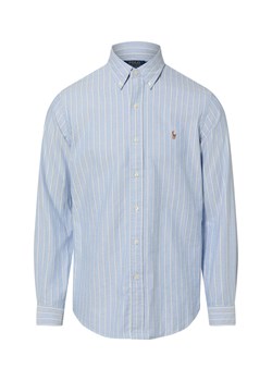 Polo Ralph Lauren Koszula męska Mężczyźni Regular Fit Bawełna jasnoniebieski w paski ze sklepu vangraaf w kategorii Koszule męskie - zdjęcie 187957305