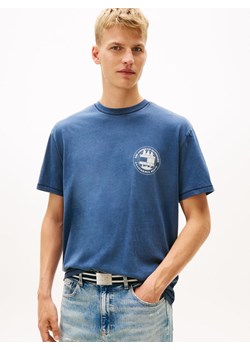 Tommy Jeans Koszulka męska Mężczyźni Bawełna indygo nadruk ze sklepu vangraaf w kategorii T-shirty męskie - zdjęcie 187957318