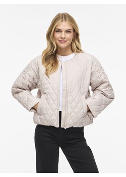 Vila Damska kurtka pikowana - VITate Kobiety taupe jednolity ze sklepu vangraaf w kategorii Kurtki damskie - zdjęcie 187957325