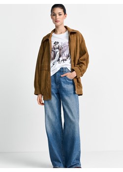 Rich & Royal Koszulka damska Kobiety Bawełna biały nadruk ze sklepu vangraaf w kategorii Bluzki damskie - zdjęcie 187957327