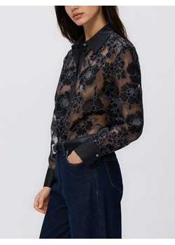 Reserved - Koszula z wiskozą - czarny ze sklepu Reserved w kategorii Koszule damskie - zdjęcie 187957339
