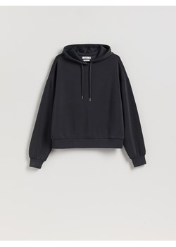 Reserved - Bluza z modalem - granatowy ze sklepu Reserved w kategorii Bluzy damskie - zdjęcie 187957469